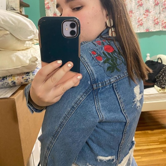 Vero Moda Upcycled Demin Jacket - Picture 3 of 6